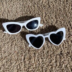 White Women's Sunglasses x